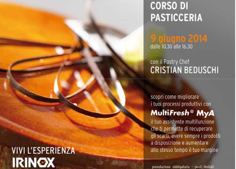 Corso di pasticceria – 9 giugno